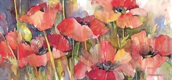 Red &amp; Redder by Annelein Beukenkamp art print