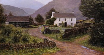 Yew Tree Farm by Bill Makinson art print