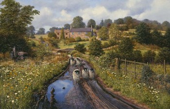 Summer Showers by Bill Makinson art print