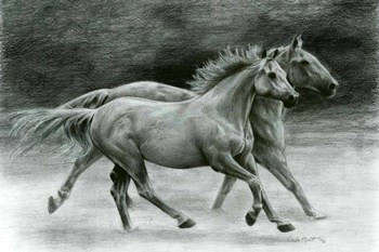 Running Free by Carla Kurt art print