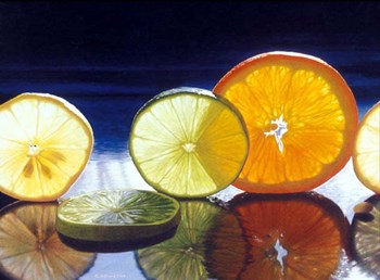 Juicy Fruit by Cecile Baird art print