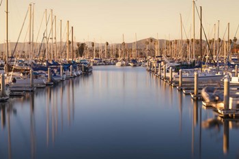 Marina Dusk by Chris Moyer art print
