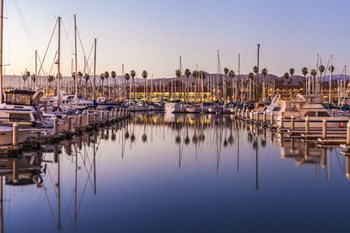 Marina Reflected by Chris Moyer art print