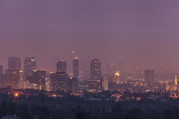 LA&#39;s Early Morning Light by Chris Moyer art print