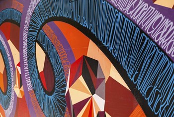 Graffiti Swirl by Chris Moyer art print