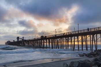 Oceanside Drama by Chris Moyer art print