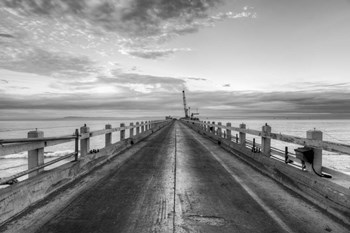 Carpinteria Pier View II by Chris Moyer art print