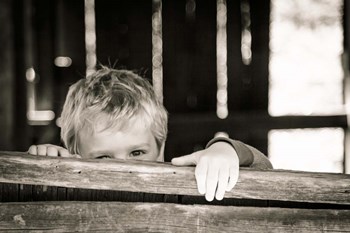 Peekaboo by Chris Moyer art print