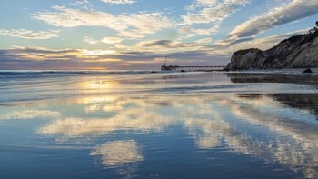 Clouds In The Sand by Chris Moyer art print