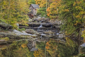 Grist Mill Fall 2013 2 by Galloimages Online art print