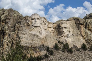 Mount Rushmore In Day by Galloimages Online art print