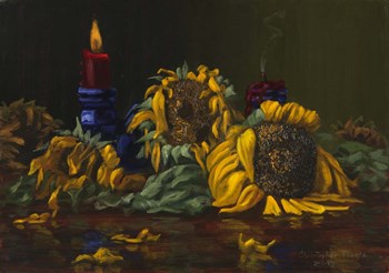 The Party&#39;s Over by Christopher Pierce art print