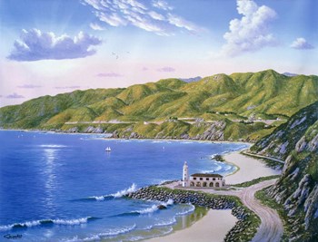 Potrero Canyon, CA by Eduardo Camoes art print