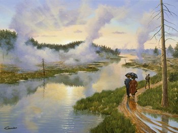 Yellowstone by Eduardo Camoes art print