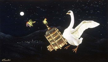 Birds by Eduardo Camoes art print