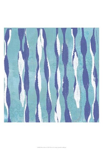 Pattern Waves I by Jennifer Goldberger art print