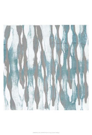 Pattern Waves III by Jennifer Goldberger art print