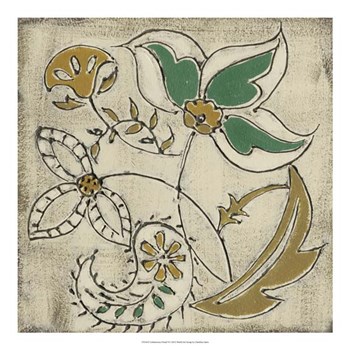 Earthenware Floral VI by Chariklia Zarris art print