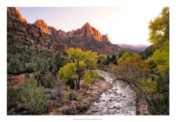 Sunset on the Watchman I by Danny Head art print