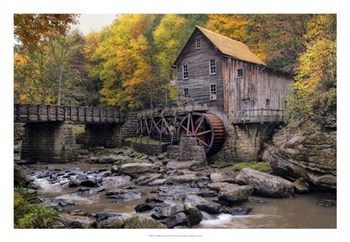 The Mill &amp; Creek I by Danny Head art print