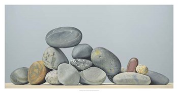 Rocks - Still Life by Kevork Cholakian art print