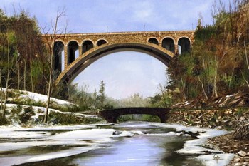 Bridge 1 by Thomas Linker art print