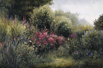 Field Of Flowers by Kathie Thompson art print