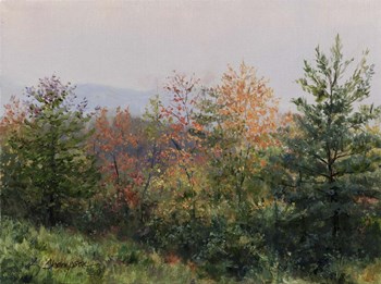 Autumn Morning by Kathie Thompson art print