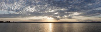LAnse Bay Panorama, Baraga, MI 11 by Monte Nagler art print