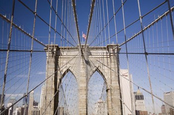 Brooklyn Bridge #2,  New York City, New York 08 by Monte Nagler art print