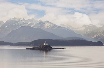 Eldred Rock Lighthouse, Alaska 09 by Monte Nagler art print