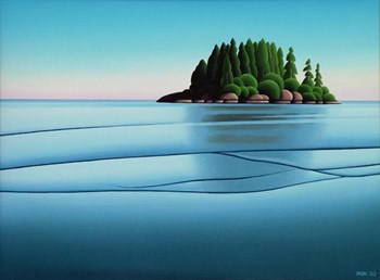 Coastal Island by Ron Parker art print