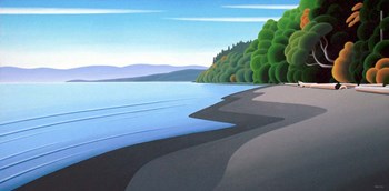 Autumn Coast by Ron Parker art print