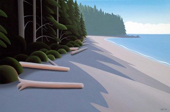 French Beach Morning by Ron Parker art print