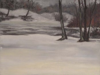 Huron River, Milford by Rusty Frentner art print