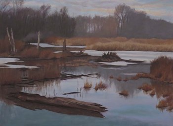 John Long Nature Center by Rusty Frentner art print