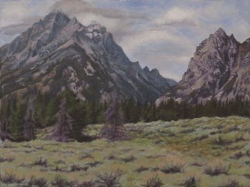 Teton View by Rusty Frentner art print