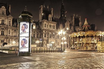 Night Carnival by Sebastien Lory art print