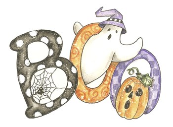 Boo by Shelly Rasche art print