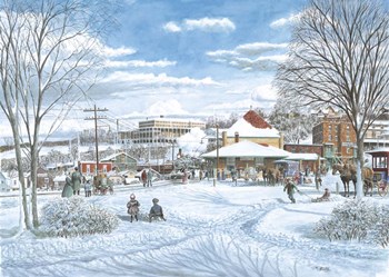 Last Run by Stanton Manolakas art print