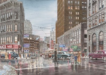 Crossing by Stanton Manolakas art print