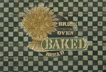 Baked Bread by Susan Clickner art print