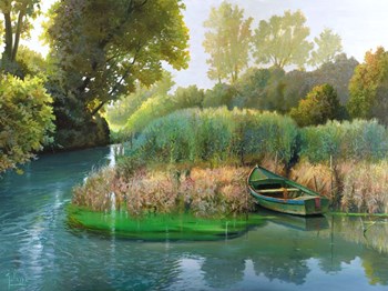 Sul fiume by Adriano Galasso art print