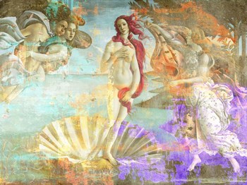 Botticelli&#39;s Venus 2.0 by Eric Chestier art print