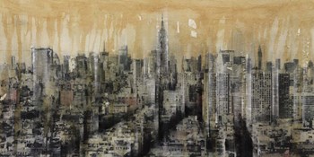 NYC6 (Detail) by Dario Moschetta art print