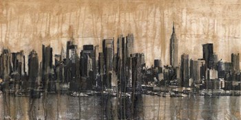 NYC Skyline 1 by Dario Moschetta art print