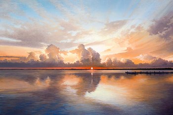 Sunset Sunrise by Bruce Nawrocke art print
