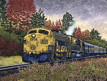 Engine #1508 by Thelma Winter art print