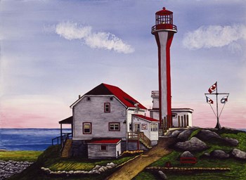 Yarmouth Light by Thelma Winter art print