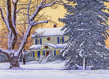 Morning Snow by Thelma Winter art print
